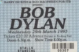 Share your Bob Dylan concert dates